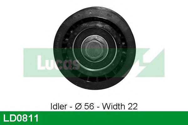 LUCAS ENGINE DRIVE LD0811 Tensioner Pulley, timing belt